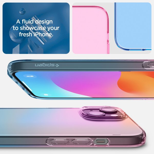 iPhone 15 Skal Liquid Crystal Gradation