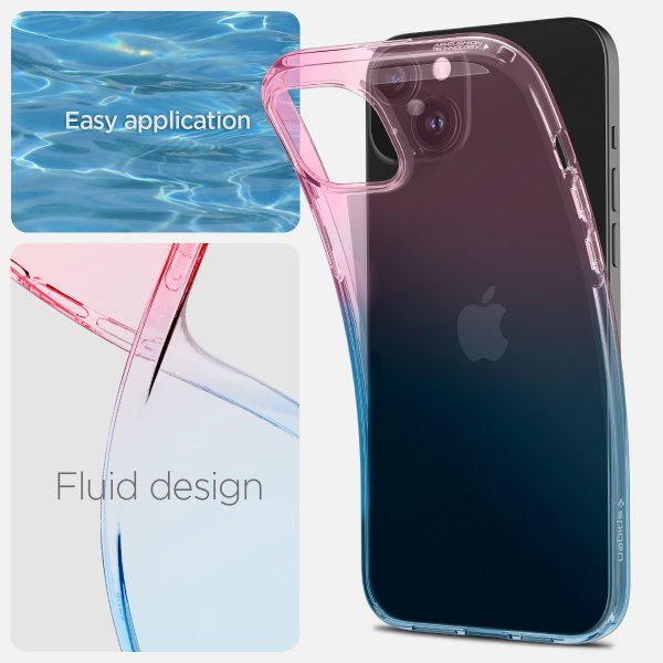 iPhone 15 Skal Liquid Crystal Gradation
