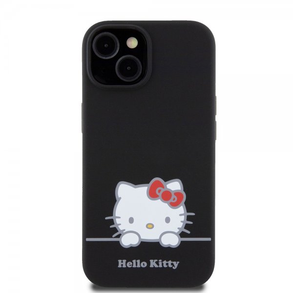 iPhone 15 Skal Liquid Silicone Svart