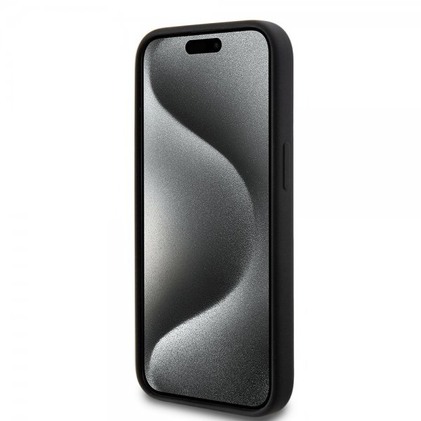iPhone 15 Skal Liquid Silicone Svart
