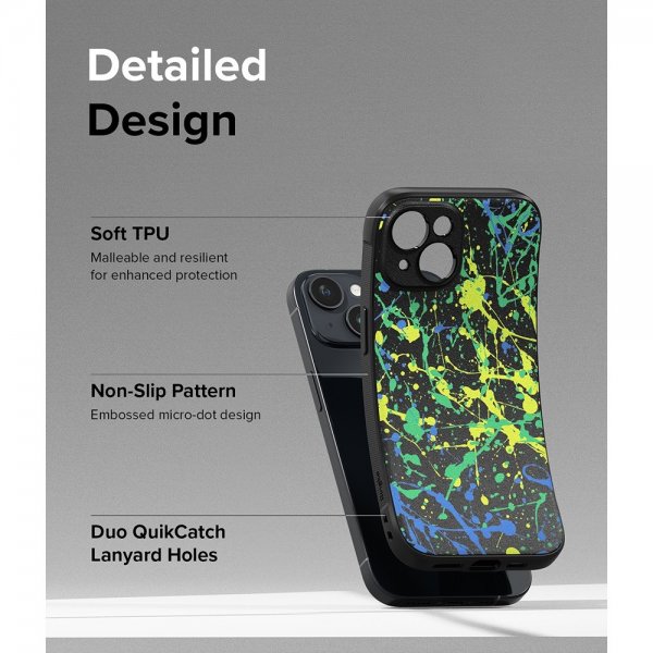 iPhone 15 Skal Onyx Design Action Painting
