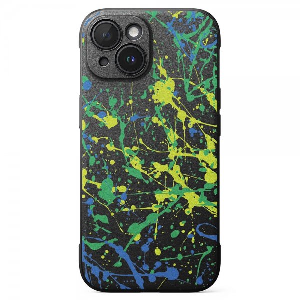 iPhone 15 Skal Onyx Design Action Painting