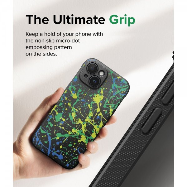 iPhone 15 Skal Onyx Design Action Painting