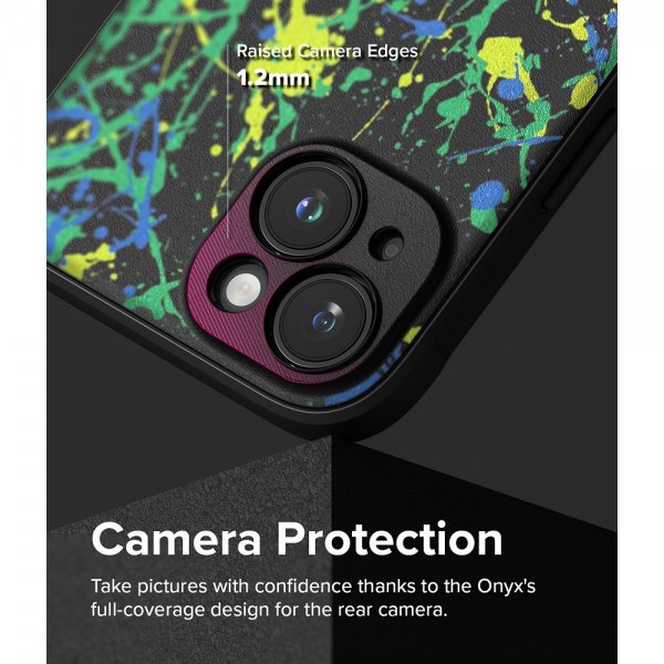 iPhone 15 Skal Onyx Design Action Painting