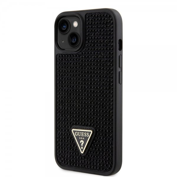 iPhone 15 Skal Rhinestone Svart