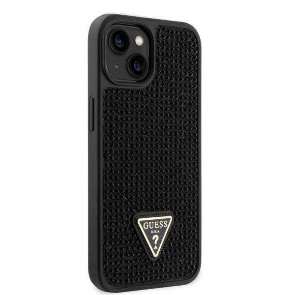 iPhone 15 Skal Rhinestone Svart