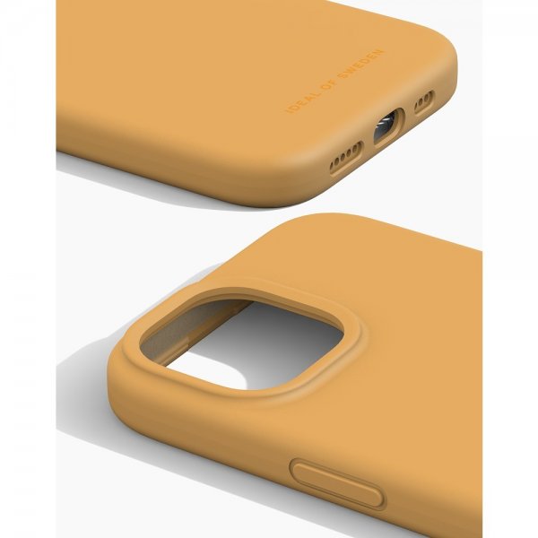 iPhone 13/14/15 Skal Silicone Case MagSafe Apricot