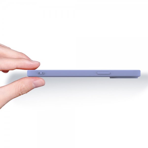 iPhone 15 Skal Silikontextur Röd