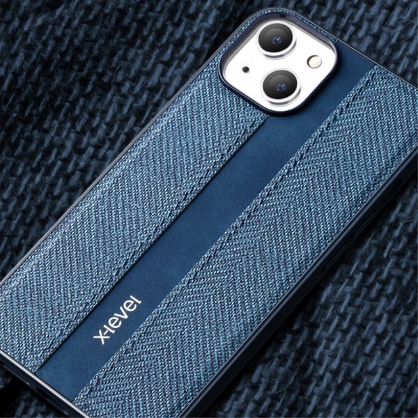 iPhone 15 Skal Tygtextur Grön