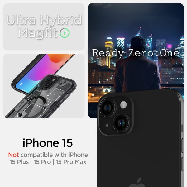 iPhone 15 Skal Ultra Hybrid MagFit Zero One