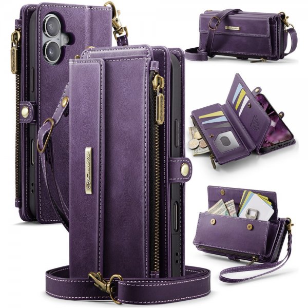 iPhone 16 Fodral C39 Series Lila