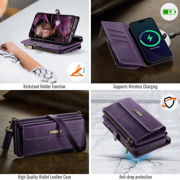 iPhone 16 Fodral C39 Series Lila