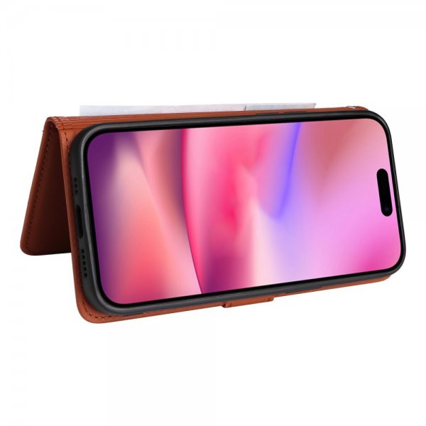 iPhone 16 Fodral med Löstagbart Skal 005 Brun
