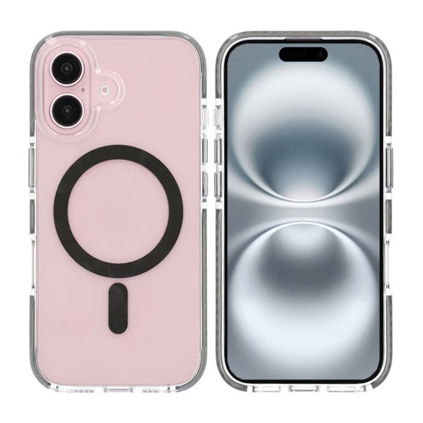 iPhone 16 Skal Stöttålig MagSafe Grå