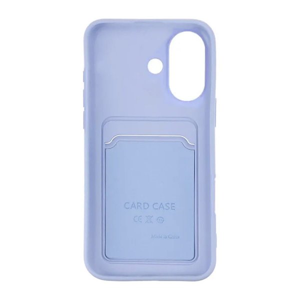 iPhone 16 Skal Korthållare Lila