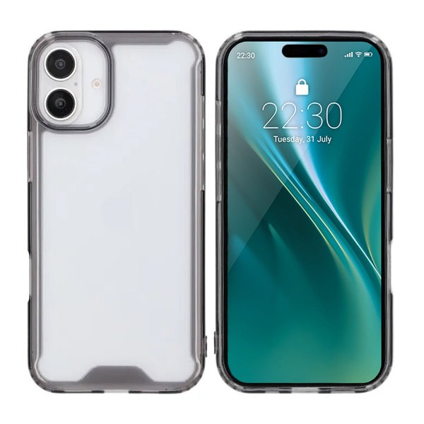 iPhone 16 Skal Stöttålig Svart