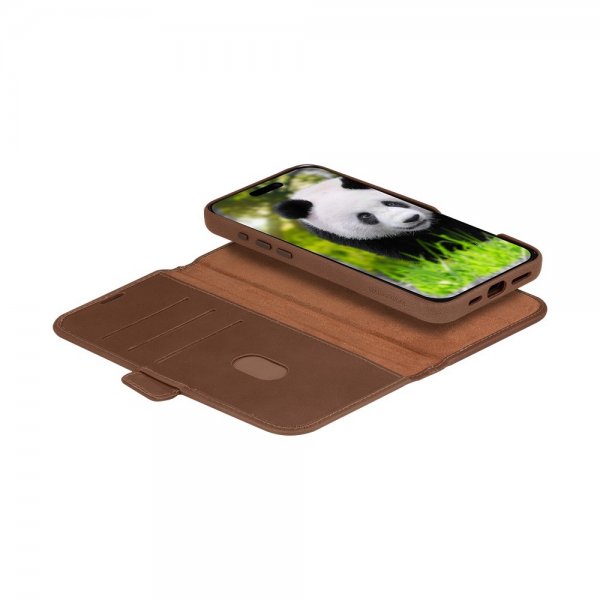 iPhone 16 Plus Fodral Lynge MagSafe Dark Tan