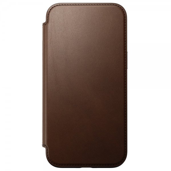 iPhone 16 Plus Fodral Modern Leather Folio Brun