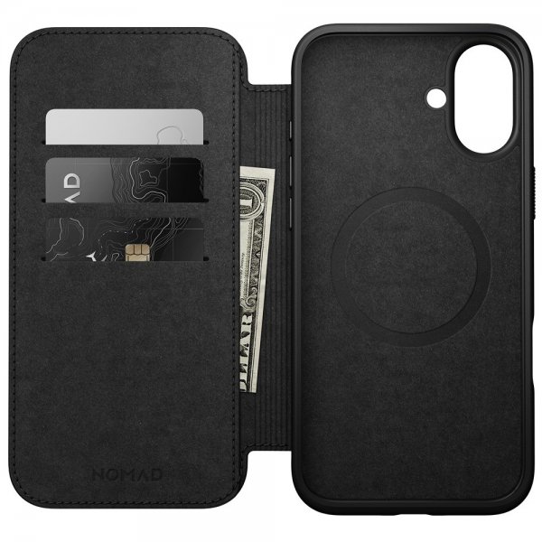 iPhone 16 Plus Fodral Modern Leather Folio Brun