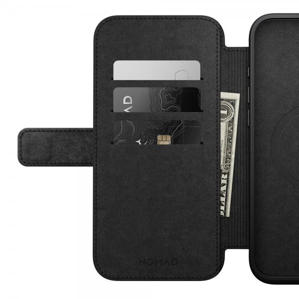 iPhone 16 Plus Fodral Modern Leather Folio Brun