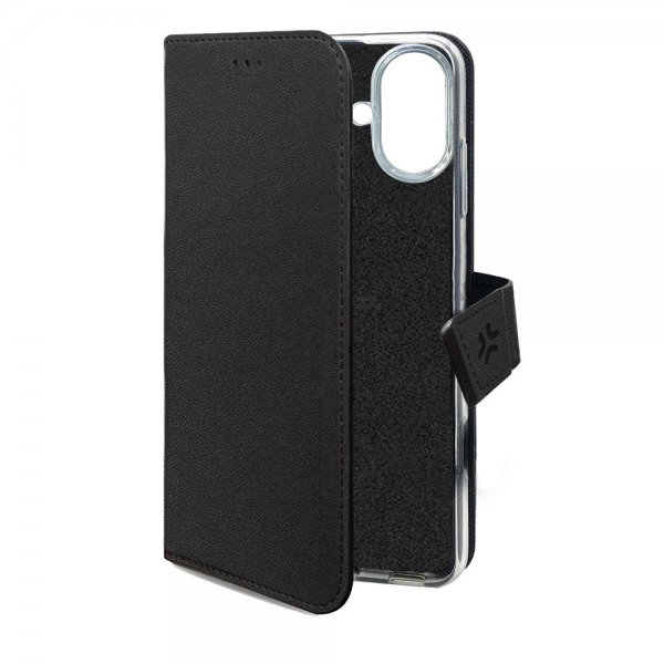 iPhone 16 Plus Fodral Wally Wallet Case Svart