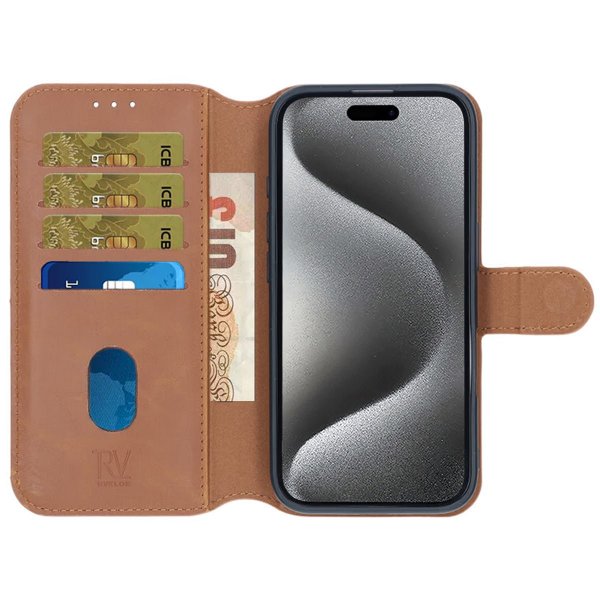 iPhone 16 Plus Fodral Magnetiskt Avtagbart Skal Brun