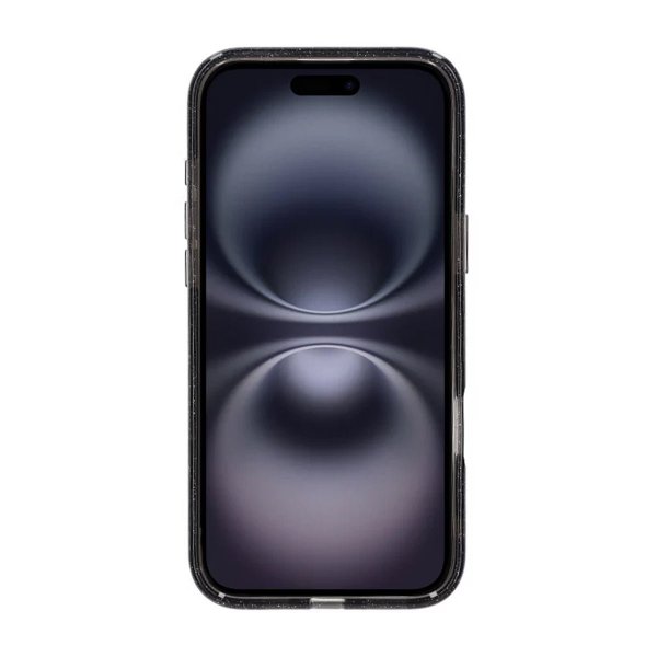 iPhone 16 Plus Skal Glitter MagSafe Svart