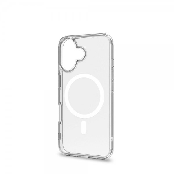 iPhone 16 Plus Skal GELSKINMAG Transparent Vit