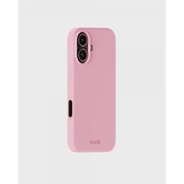 iPhone 16 Plus Skal Silikon Rosa