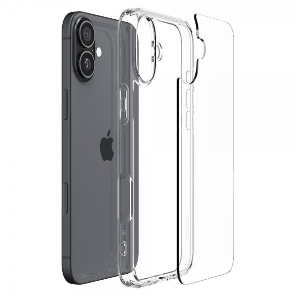 iPhone 16 Plus Skal Ultra Hybrid Crystal Clear