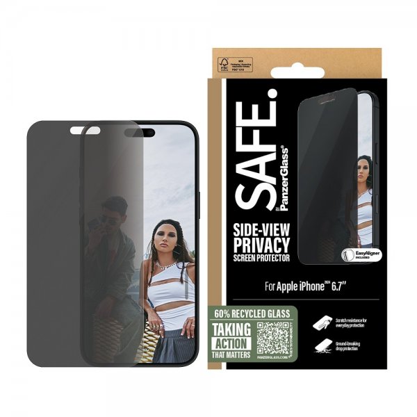 iPhone 16 Plus Skärmskydd Privacy EasyAligner