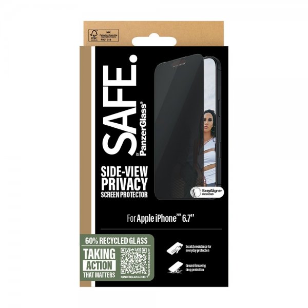 iPhone 16 Plus Skärmskydd Privacy EasyAligner