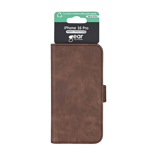 iPhone 16 Pro Fodral 3 Kortfack Brun