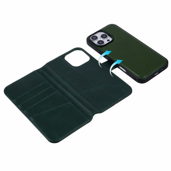 iPhone 16 Pro Fodral MagLeather Juniper Green