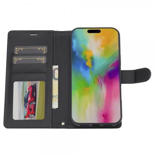 iPhone 16 Pro Fodral med Löstagbart Skal L2 Series MagSafe Svart