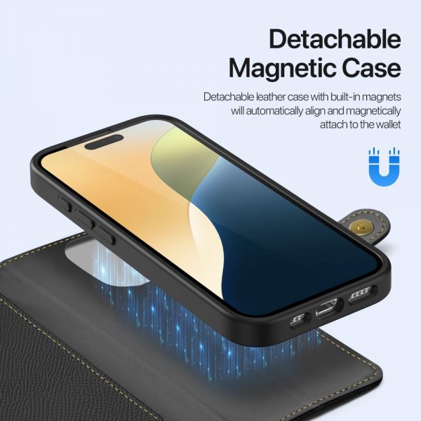 iPhone 16 Pro Max Fodral 2-i-1 Lawa Series MagSafe Svart