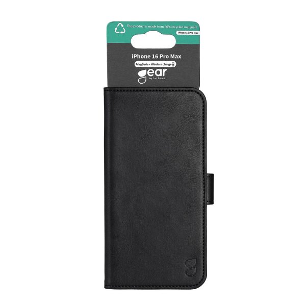 iPhone 16 Pro Max Fodral 3 Kortfack Svart