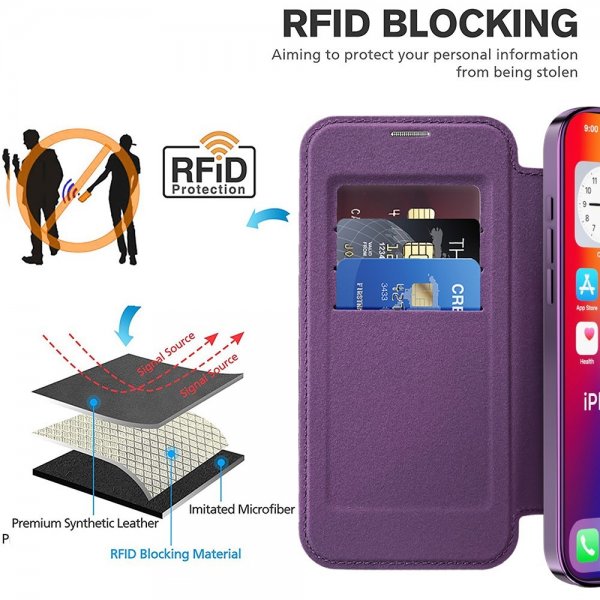 iPhone 16 Pro Max Fodral MagSafe Lila