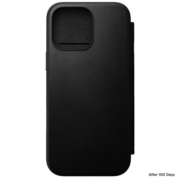 iPhone 16 Pro Max Fodral Modern Leather Folio Svart