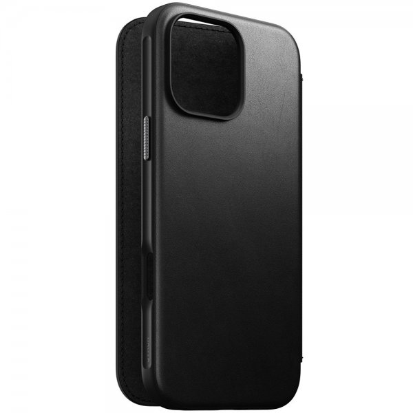 iPhone 16 Pro Max Fodral Modern Leather Folio Svart