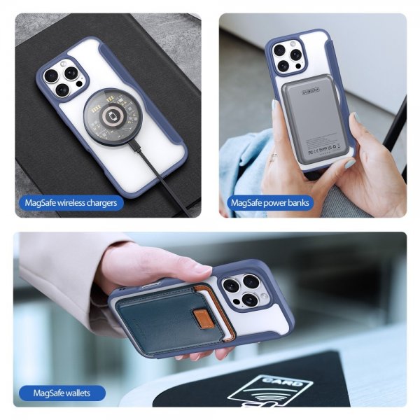 iPhone 16 Pro Max Fodral Skin X Pro Series MagSafe Blå