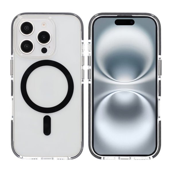 iPhone 16 Pro Max Skal Stöttålig MagSafe Svart