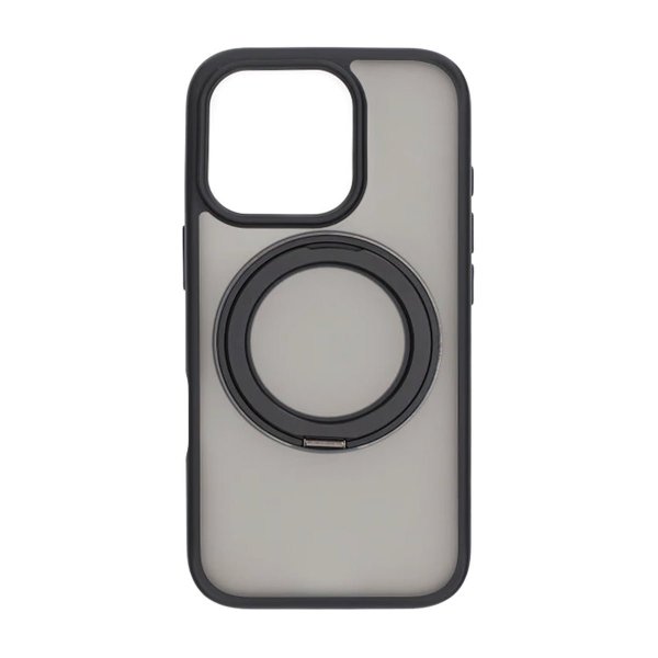iPhone 16 Pro Max Skal Roterbart MagSafe Stativ Svart