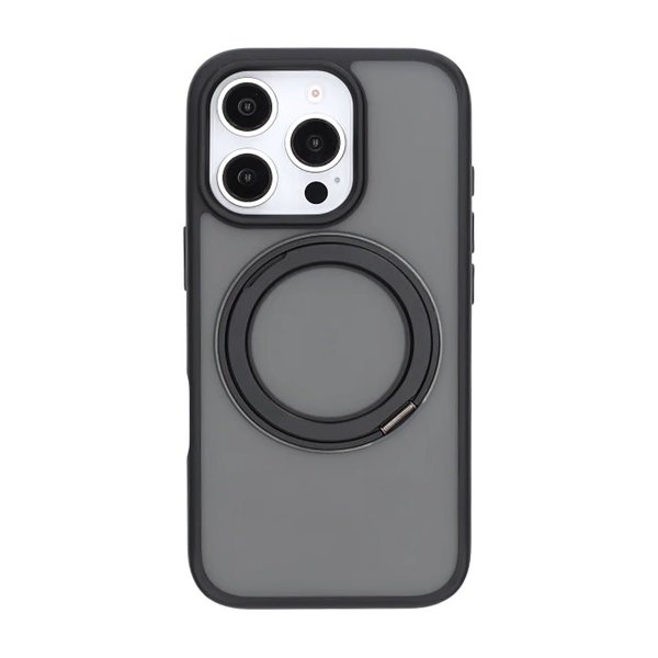 iPhone 16 Pro Max Skal Roterbart MagSafe Stativ Svart