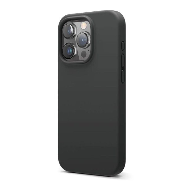 iPhone 16 Pro Max Skal Silikon MagSafe Svart
