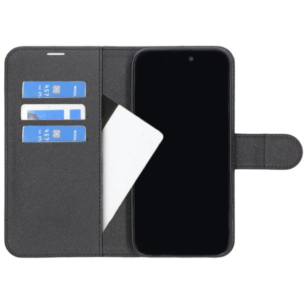 iPhone 16 Pro Max Fodral med Stativ Svart