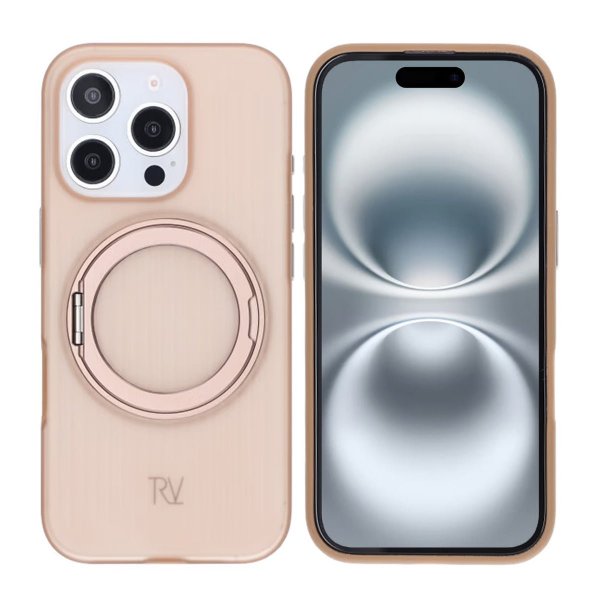 iPhone 16 Pro Max Skal Roterbart MagSafe Stativ Vit