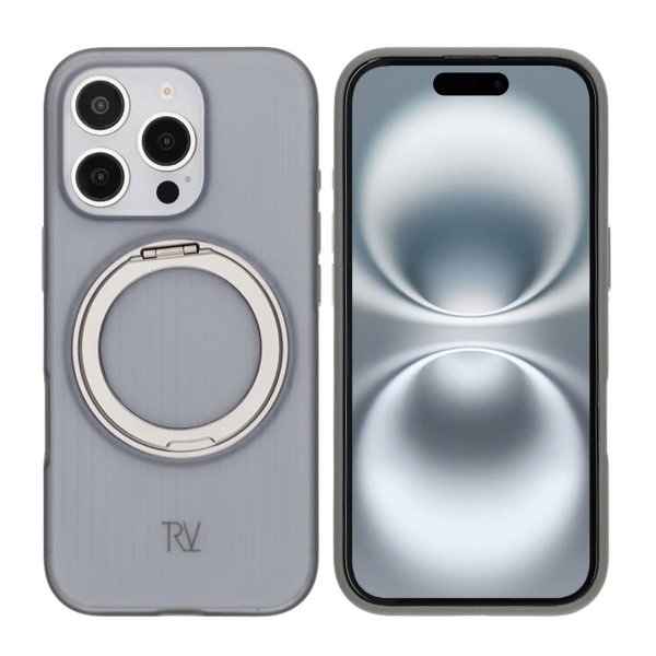 iPhone 16 Pro Max Skal Roterbart MagSafe Stativ Grå