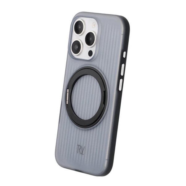 iPhone 16 Pro Max Skal Roterbart MagSafe Stativ Svart