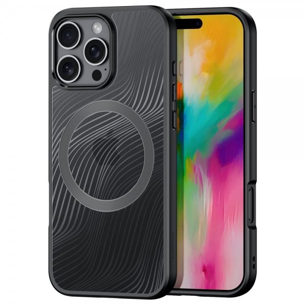 iPhone 16 Pro Max Skal Aimo Series MagSafe Svart